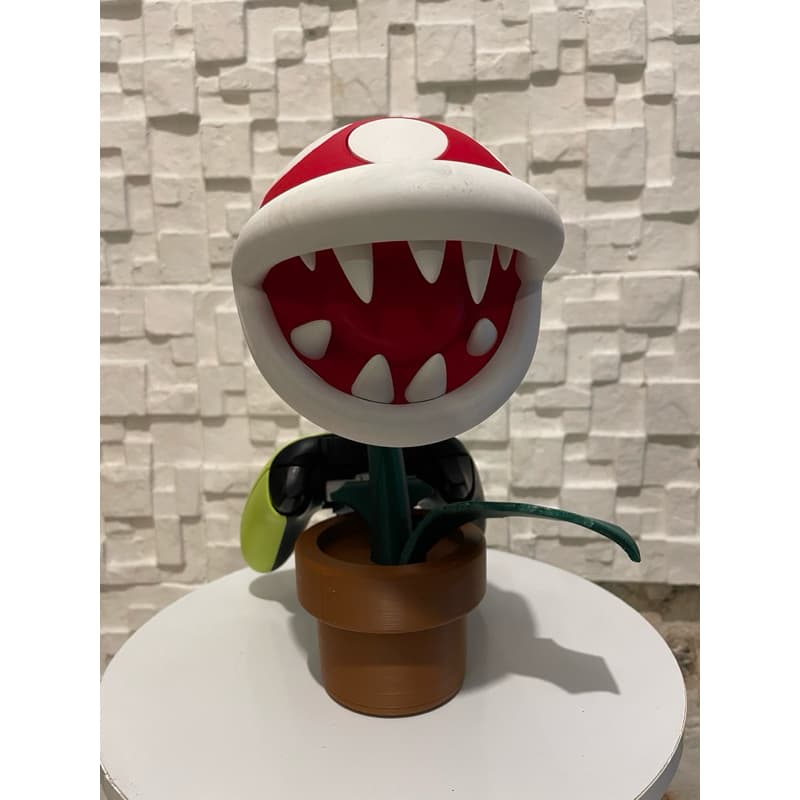 Suporte controle video game Plata Piranha (Mario Brother)