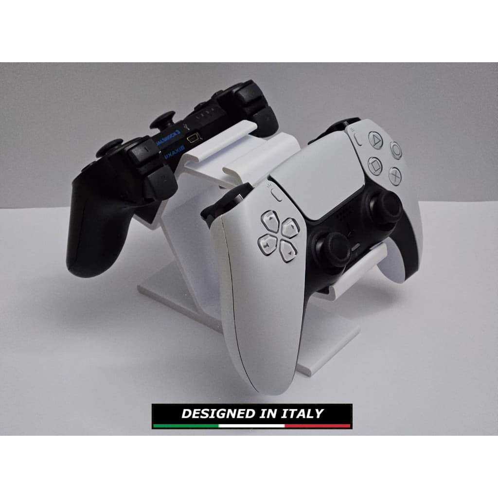 Suporte duplo para controle de vídeo game / Formato atraente com design minimalista