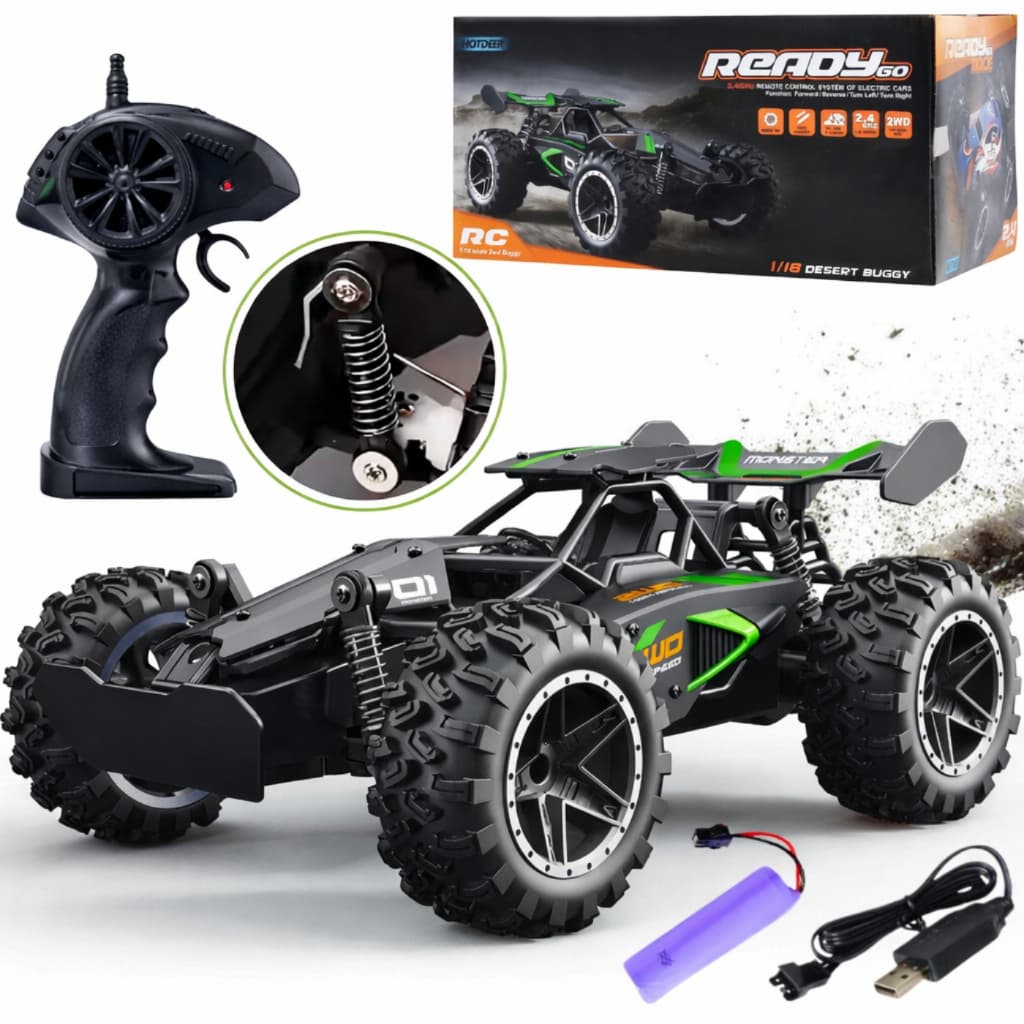 Carrinho Controle Remoto Recarregável Grande Off Road Cross