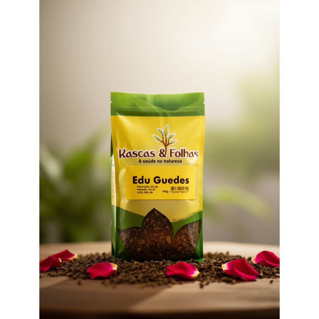 Tempero Natural Edu Guedes KITS com pacotes de 40g Condimentos Especiarias Ervas