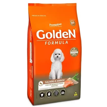 Ração Golden para Cachorro Adulto Sabor Salmão E Arroz em Saco de 1kg