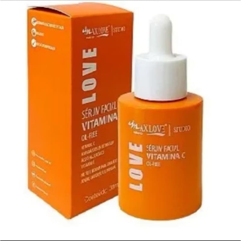 Sérum Facial Max Love 30ml com Vitamina C