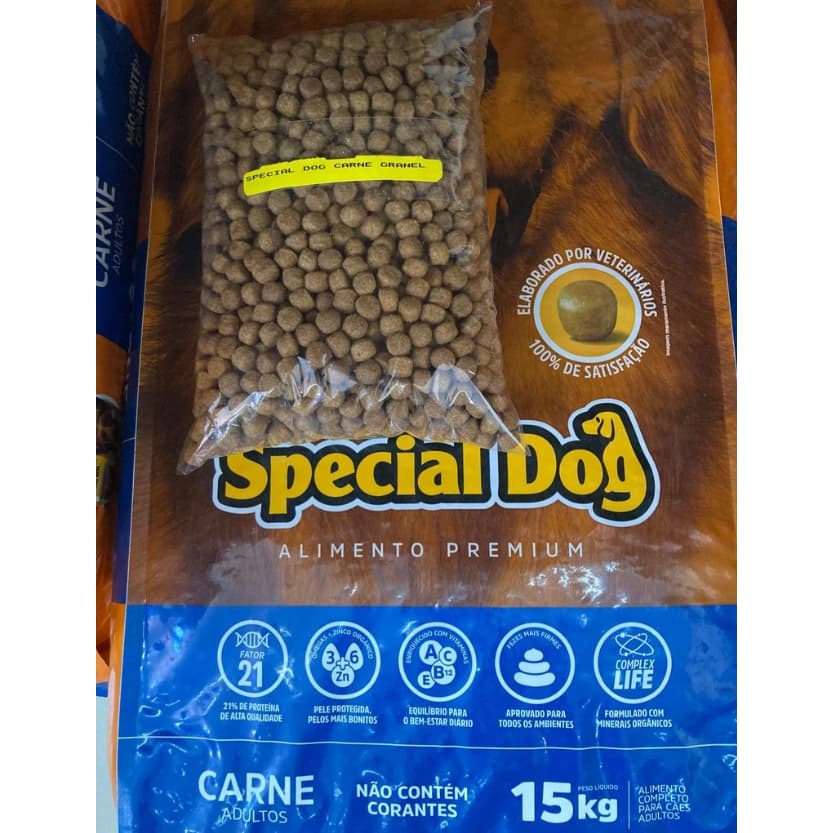 Ração Para Cachorro Special Dog Carne Granel 1kg