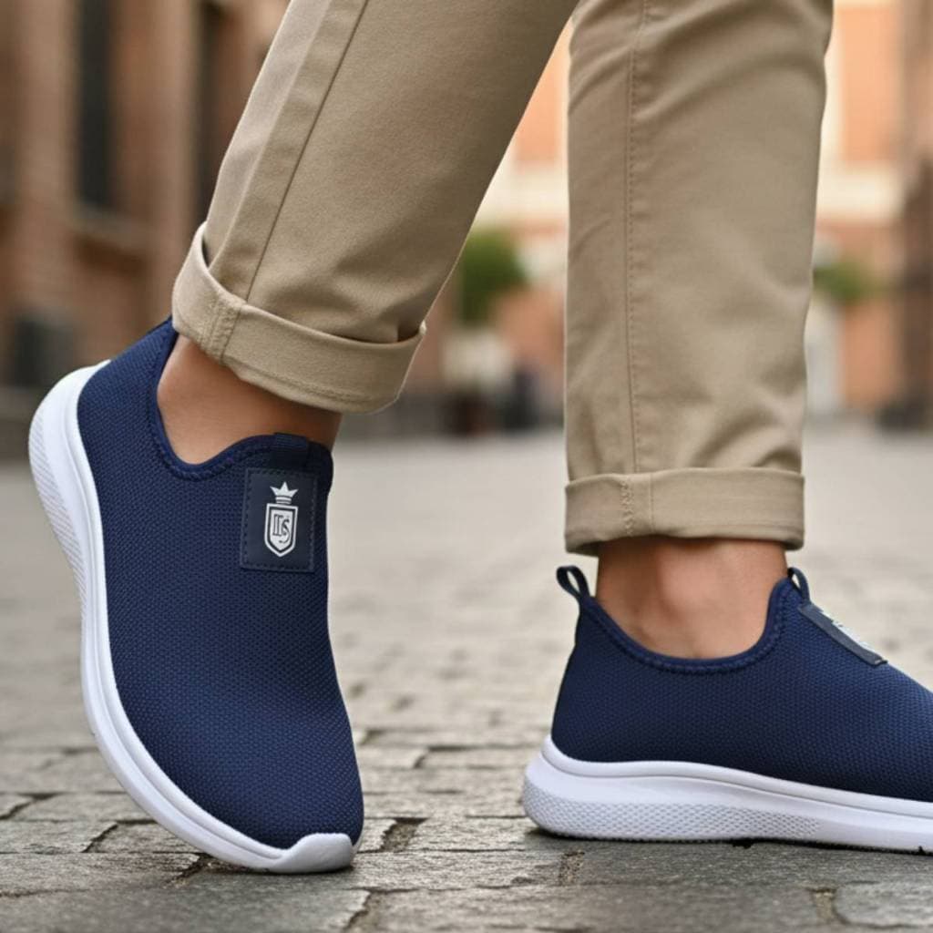 Tênis Feminino Caminhada Calce Fácil Confortável Tênis Masculino Casual Esportivo envio imediato