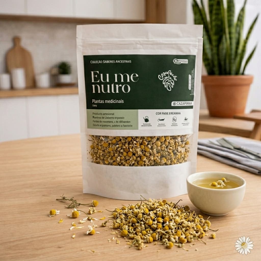 Orgânicos Premium⎥ CAMOMILA VERDADEIRA (Matricaria chamomilla (L.) Rydb.)