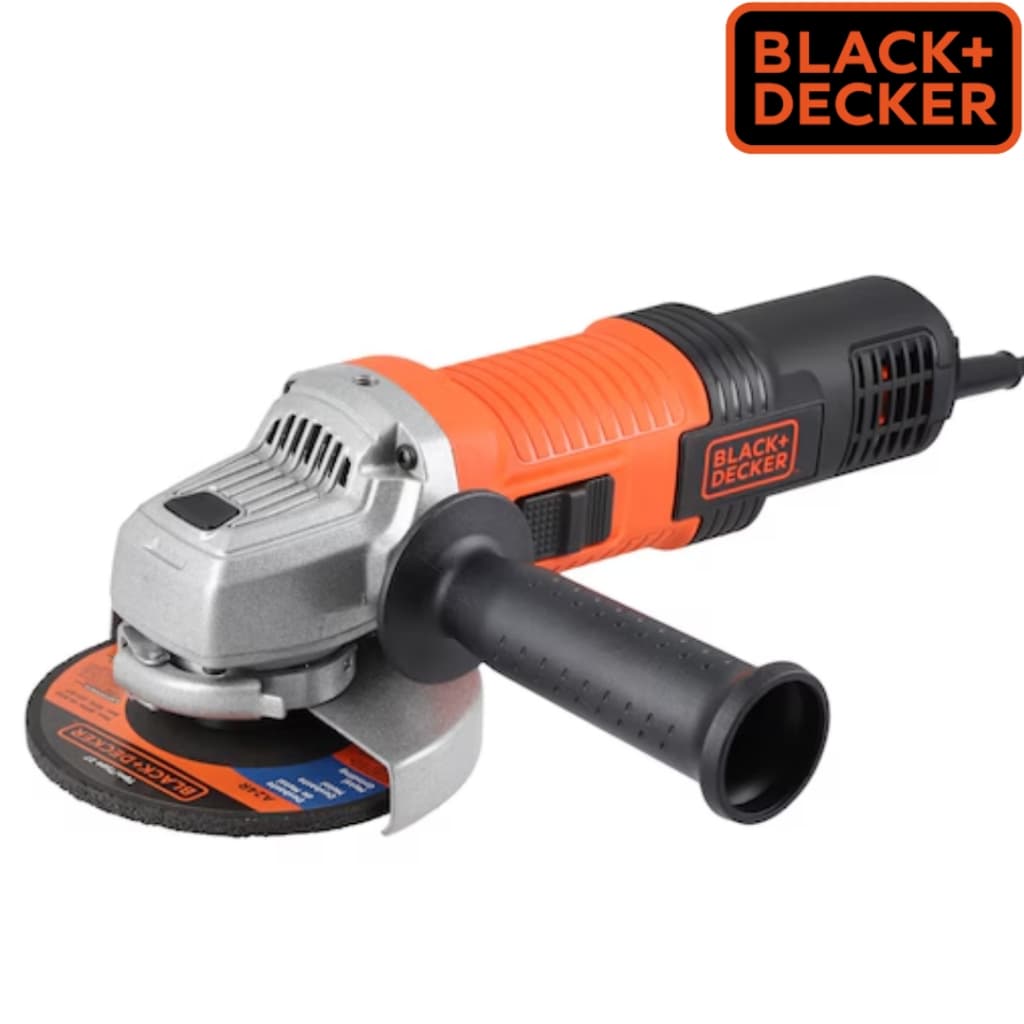 Esmerilhadeira Black + Decker Angular 4.1/2 (115mm) 820W/920W Laranja - G720X 110V