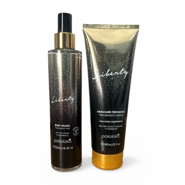 Kit Pokoloka "Liberty" Creme Hidratante 240ml + Desodorante Corporal BodySplash 250ml CREME CORPORAL