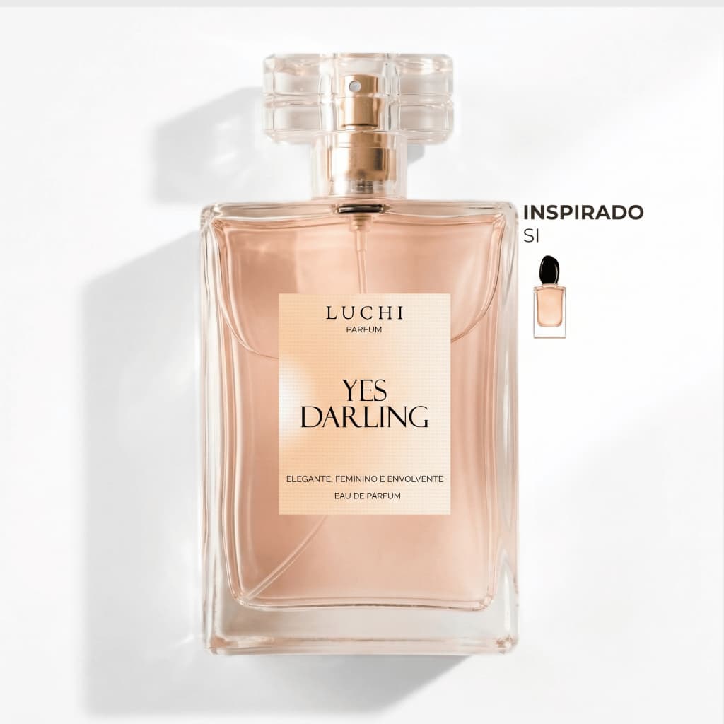 Perfume Feminino Yes Darling Luchi Parfum (Aroma importado)  - Alta fixação