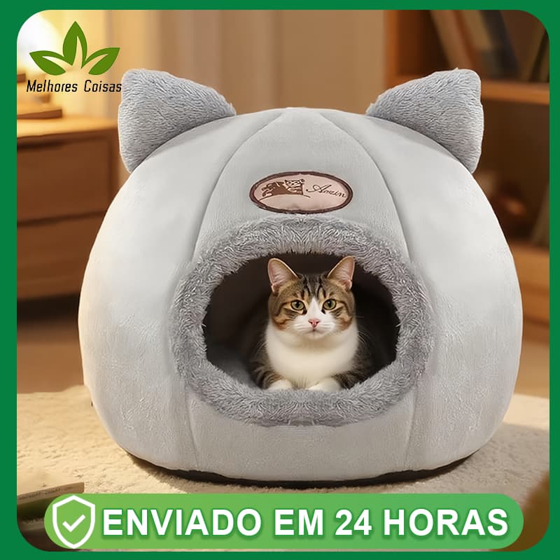 Casinha Cama Toca Cães Impermeável Lavável Pet Luxo Premium Pet Shop Adequado Para Gatos e Cães
