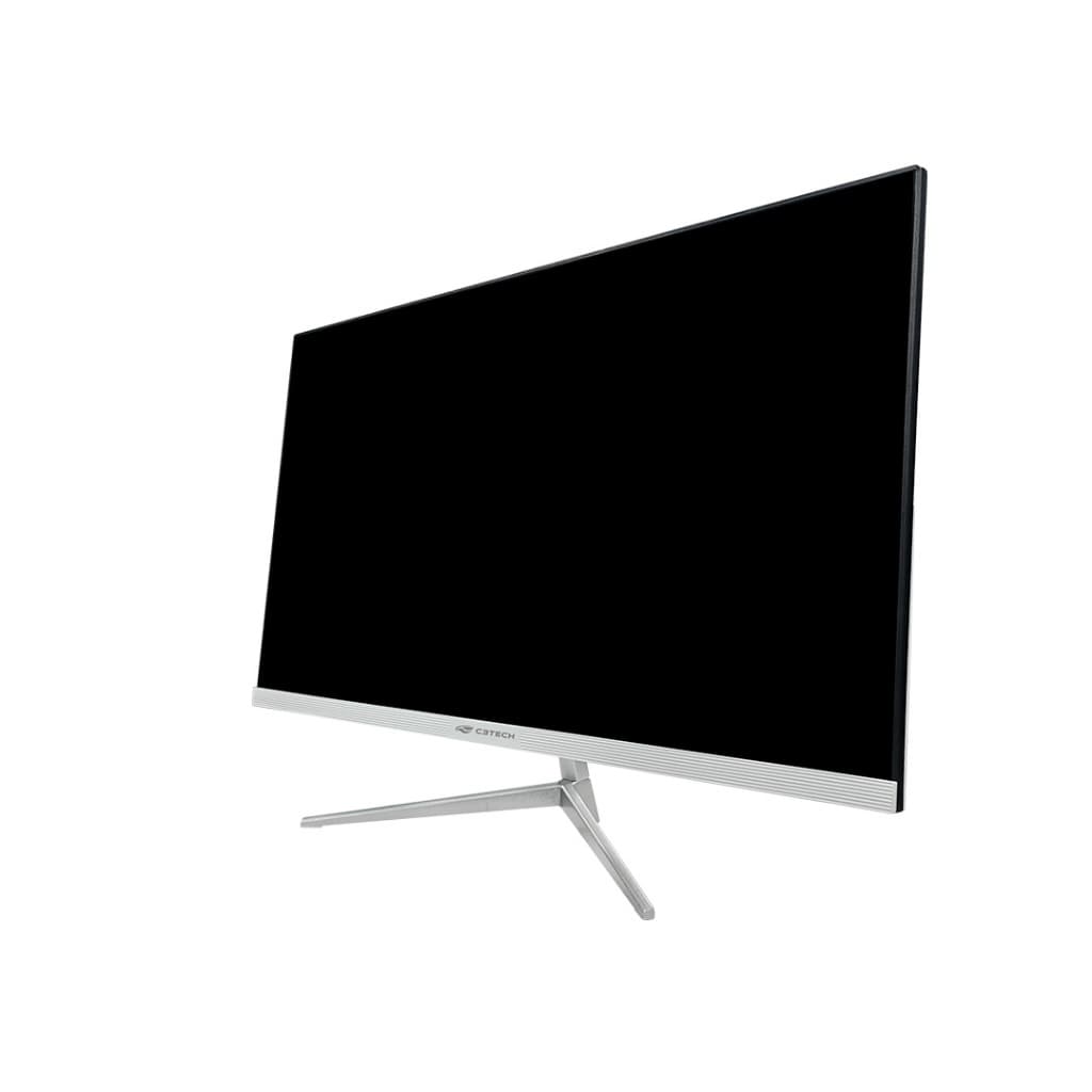 Monitor 24” branco C3Tech MR-240WH Full HD 100Hz 5ms HDMI/VGA Antirreflexo VESA Gamer Trabalho White