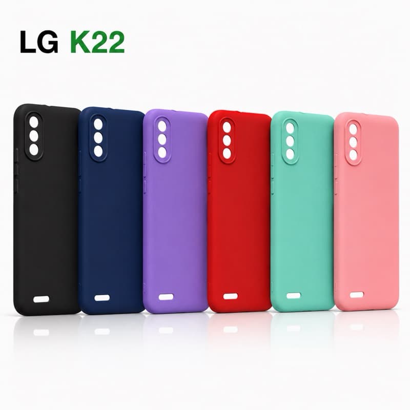 Capa Para LG K22 Silicone Aveludada Capinha De Celular