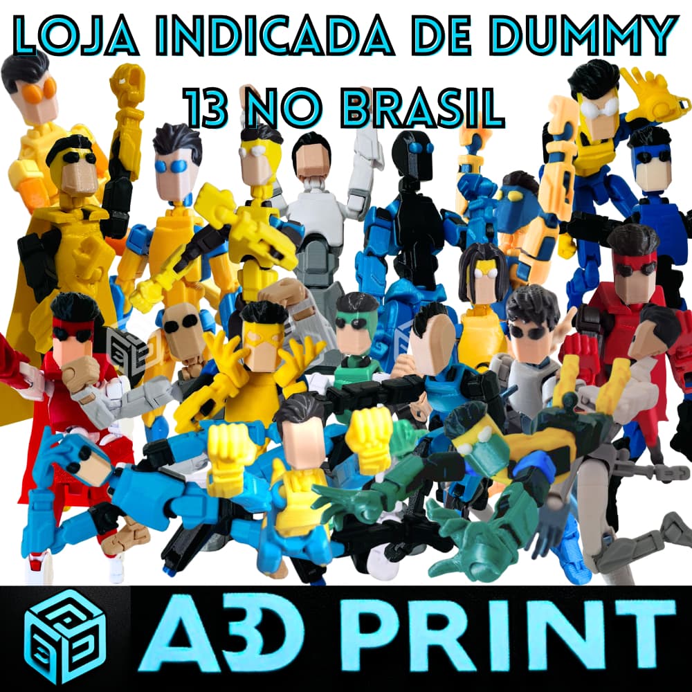 Invencível Invincible - Dummy 13 Totalmente Articulado Boneco Brinquedo Edição Limitada