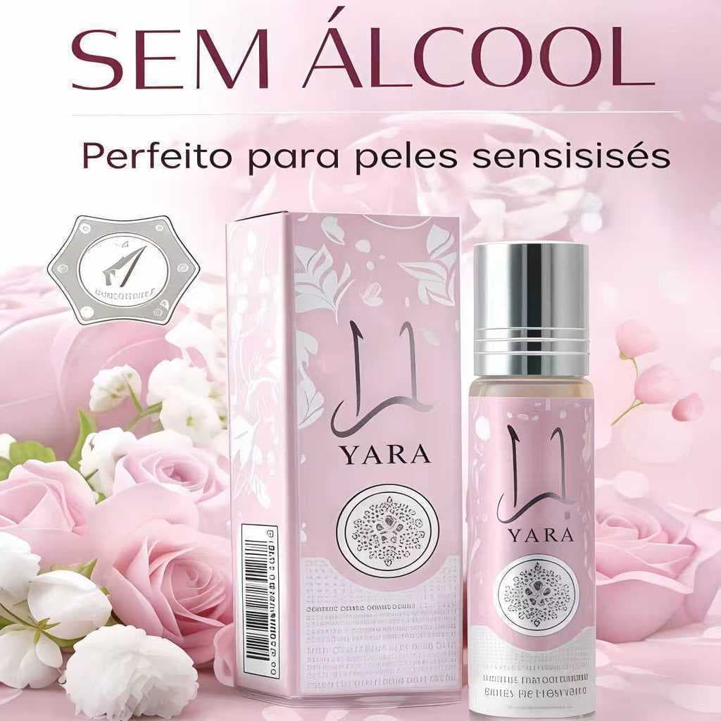 Perfume Feminino Lattafa Yara Rosa EDP 100ml Perfume Original Importado Doce Floral Elegante Alta Fixação Presente Ideal