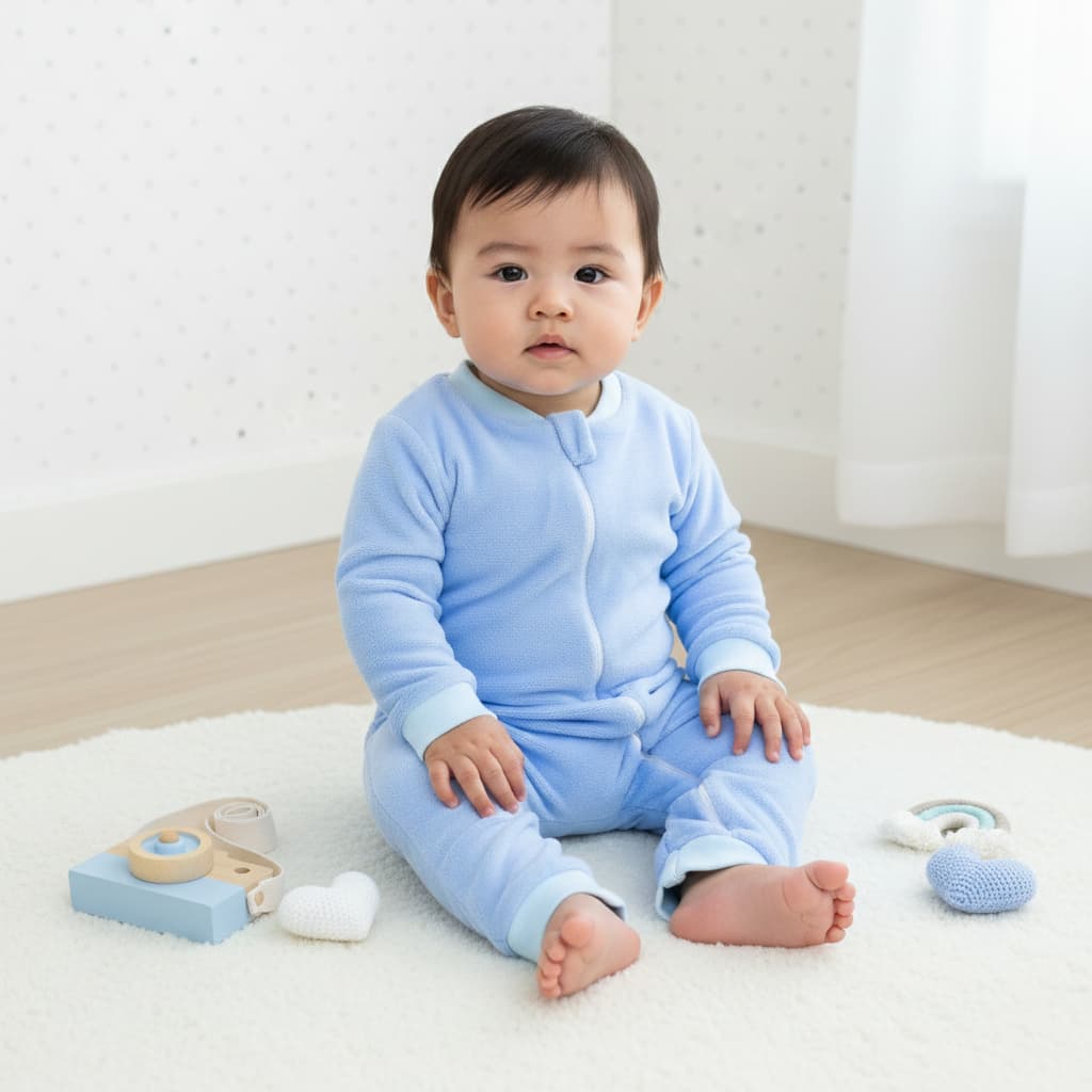Macacão Pelucia Bebe Menino Menina Soft Fleece Peluciado Quente Ideal Inverno Roupas de Bebê Macacao