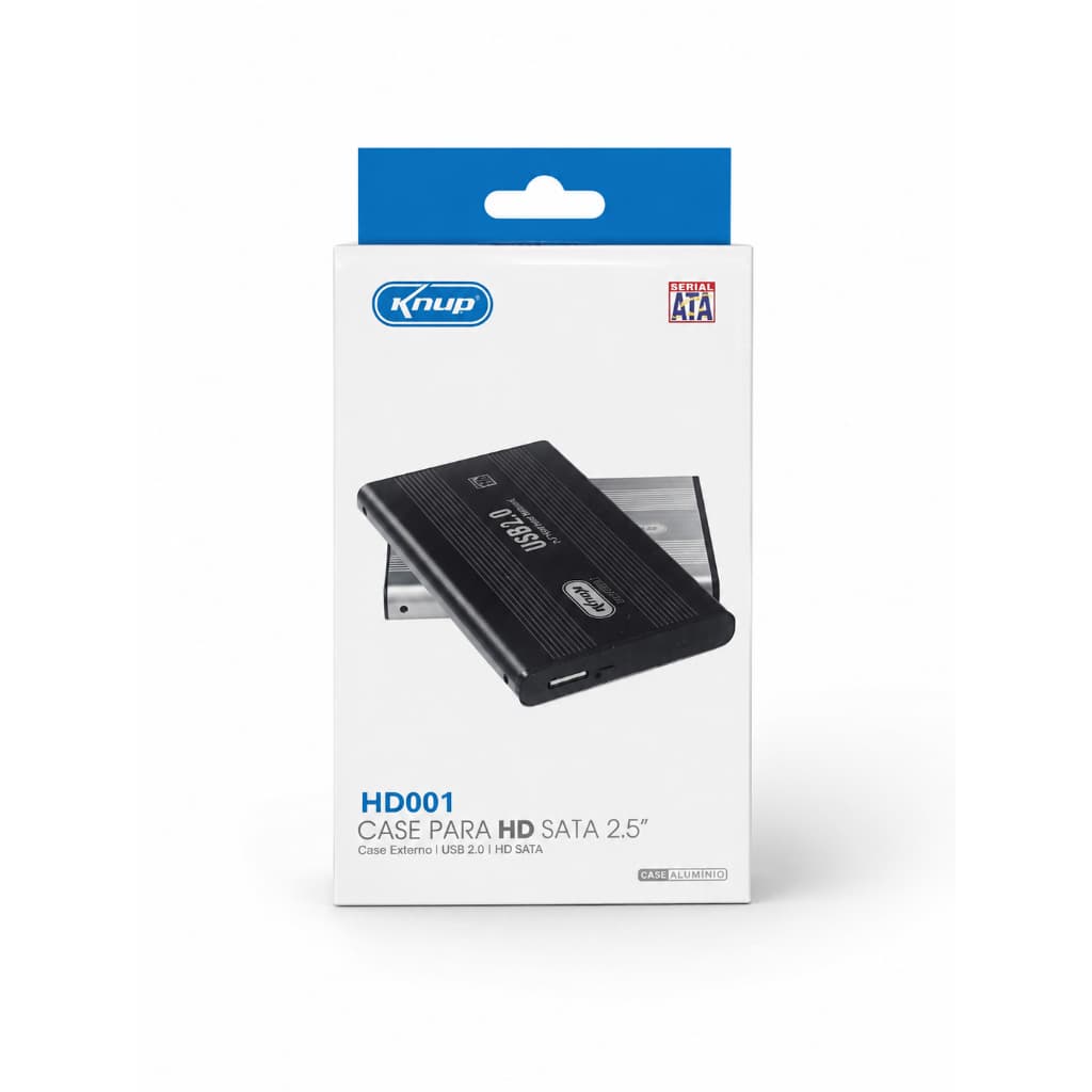 Case Externo para HD/SSD 2.5 USB Knup HD001