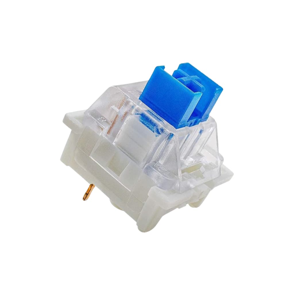 Kit Switch Para Teclado Mecânico e Clicker, Azul - Até 20 Unidades