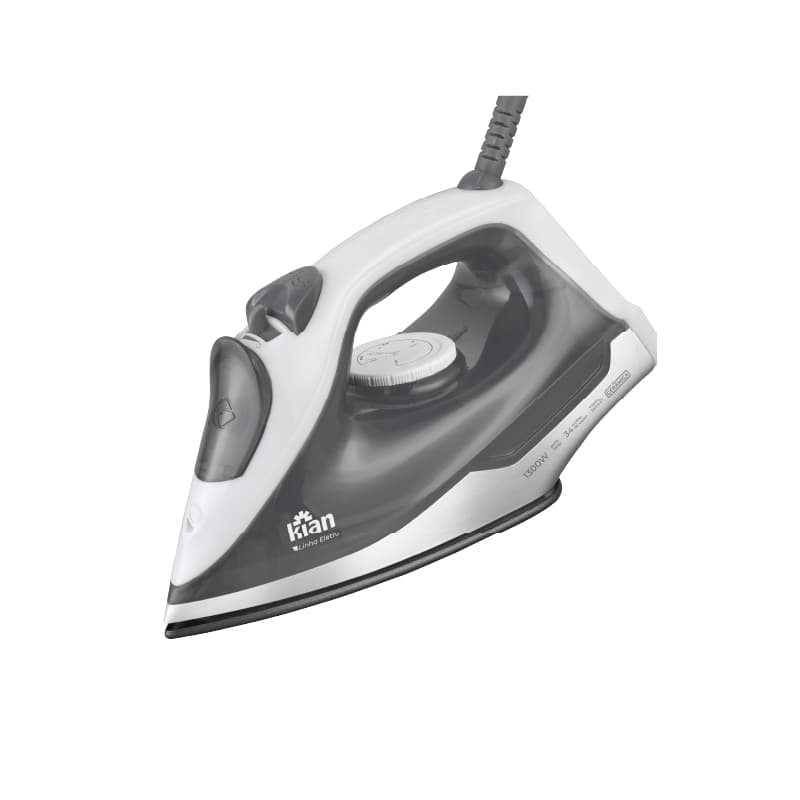 Ferro a Vapor Spray Cerâmica cinza FPS-102 127v / 220v kian