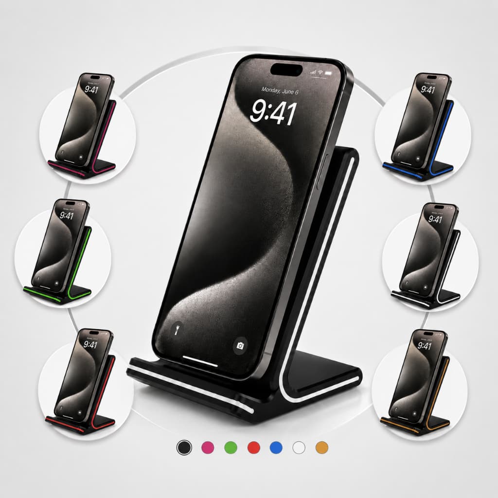 Suporte Para Celular De Mesa Universal Porta Smartphone Apoio Para iPhone Samsung Xiaomi Dobrável Vertical Preto