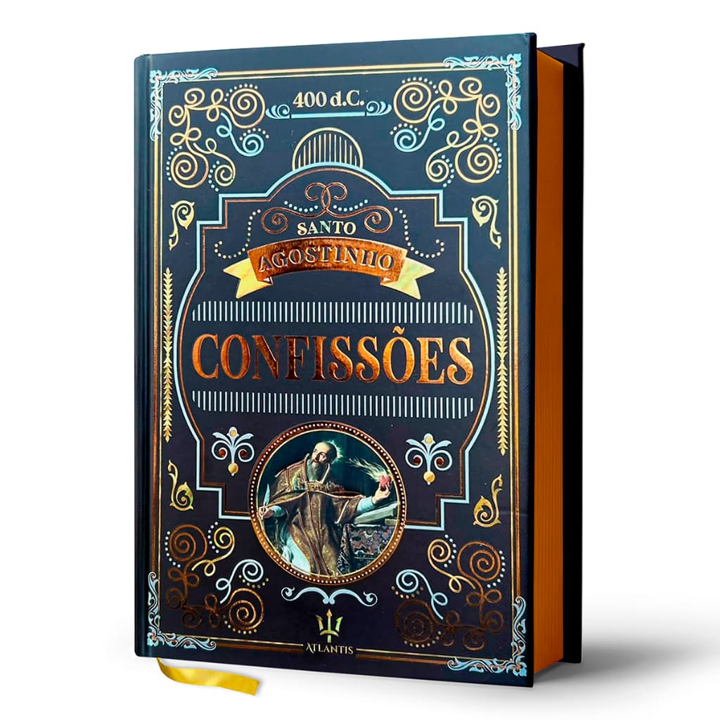 Confissões de Santo Agostinho - Agostinho de Hipona | Luxo Capa Dura