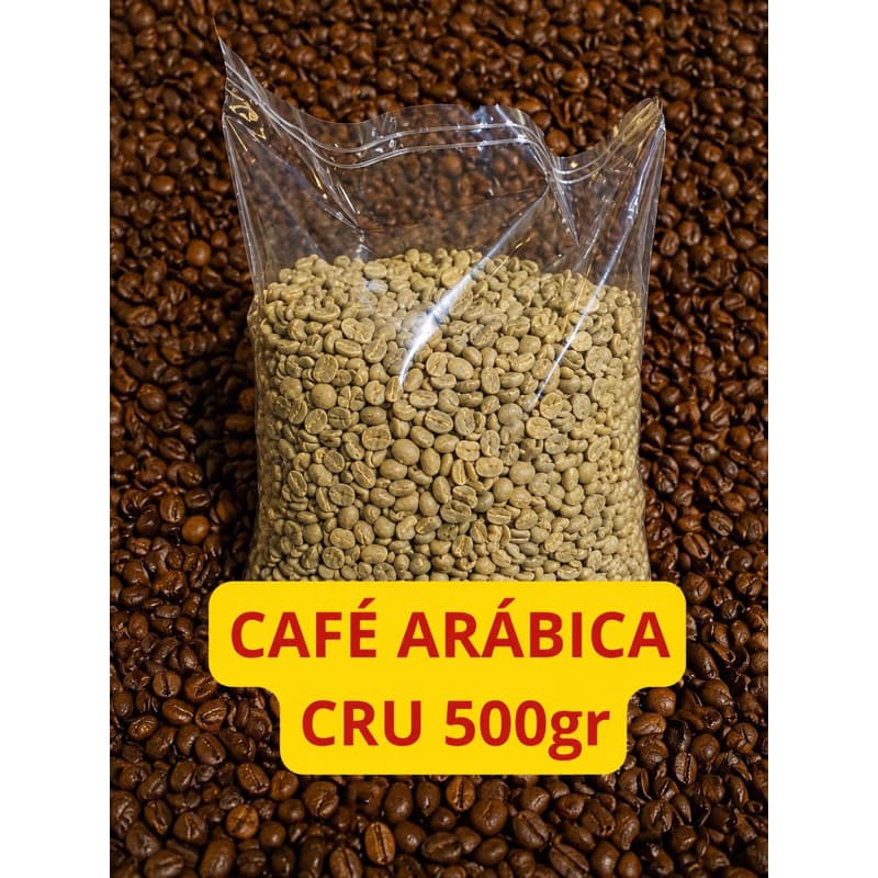 Café em grãos cru 100% arábico artesanal para torrar em casa ☕️500gr