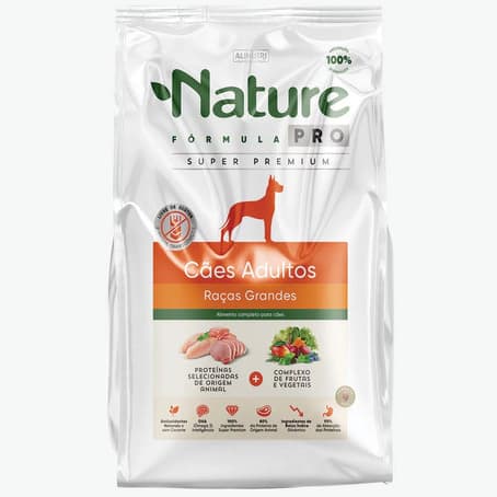 Ração Nature Pro Adulto Raça Grande 15kg