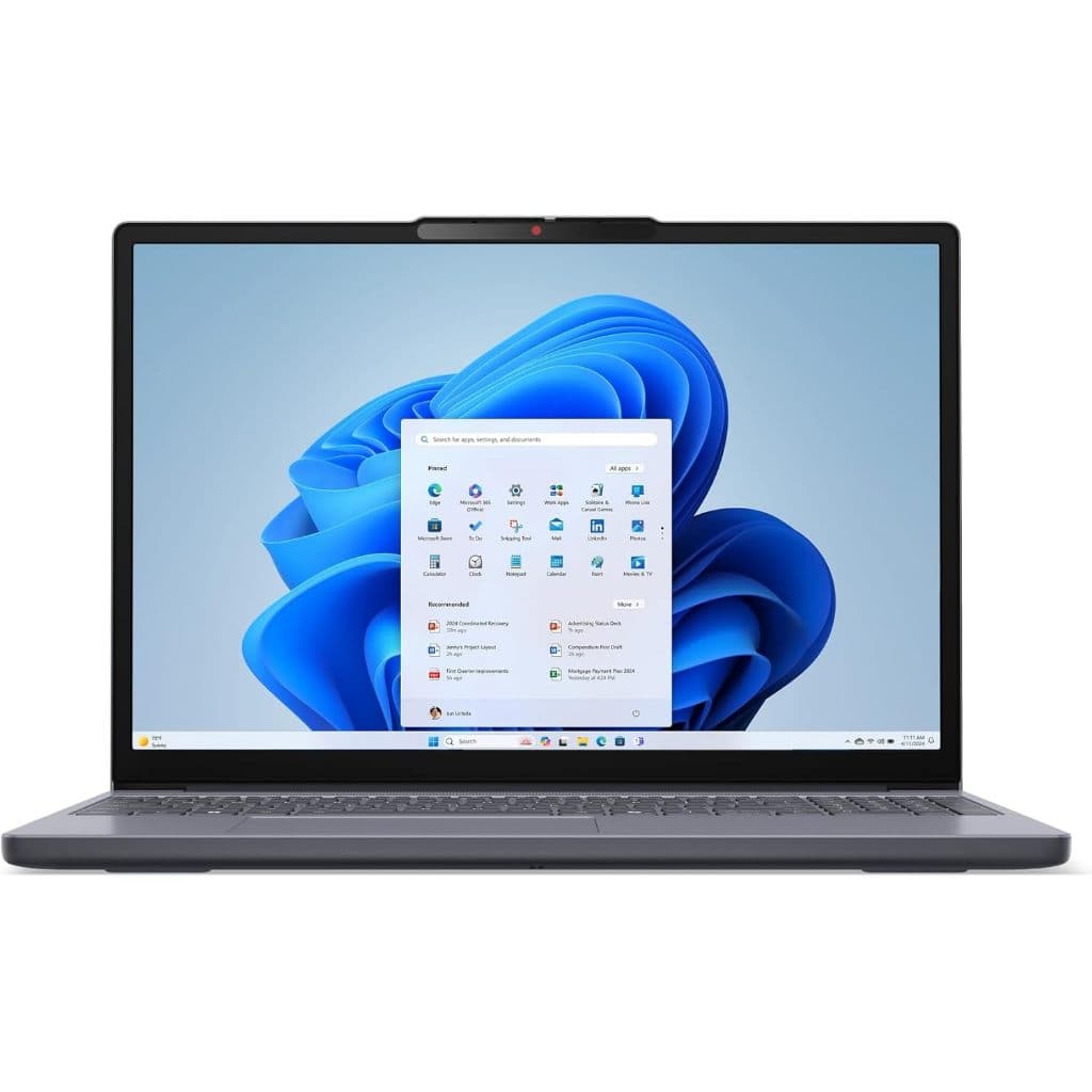 Notebook Lenovo IdeaPad Slim 3 15IRU10 Intel Core 3 100U 8GB 512GB SSD Windows 11 15.3" - 83NU0006BR