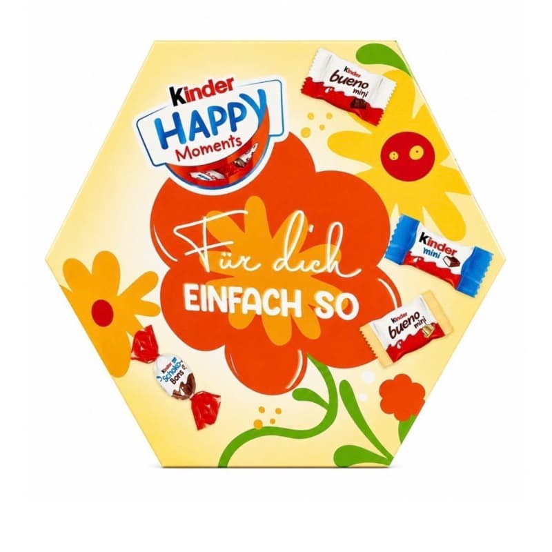 Caixa Kinder Happy Moments Importada com Chocolates | Presente Surpresa | 1 Unidade