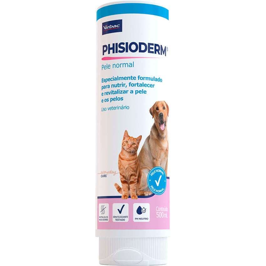 Shampoo Virbac Phisioderm para Cães e Gatos