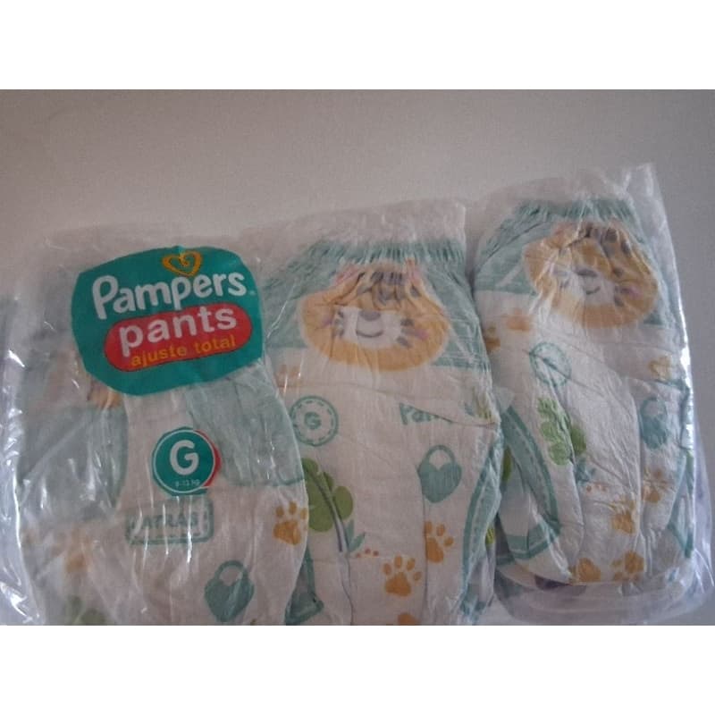 36 Unidades Fraldas Pampers Pants G - Sem Pacote - Novas