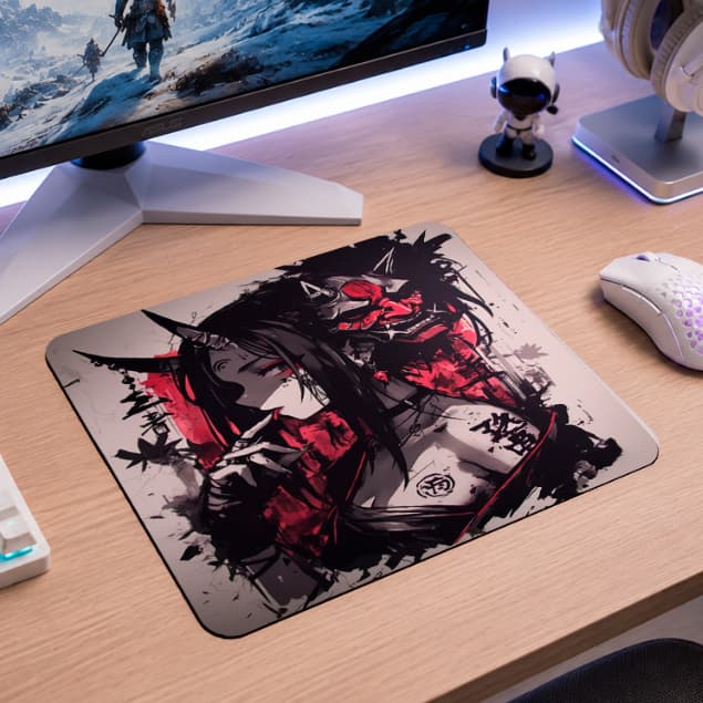 Mousepad Gamer Pequeno 30x20 Mouse Pad para PC Gamer Notebook Óptico Laser Antiderrapante
