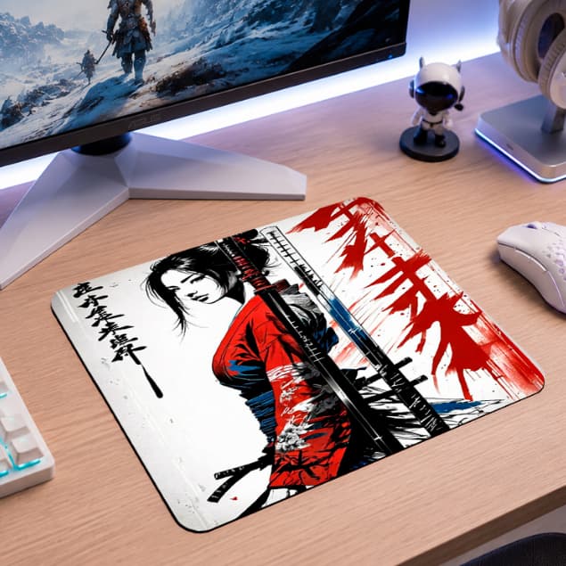 Mouse Pad Gamer Pequeno 30x20cm Mouse Gamer RGB Premium Notebook
