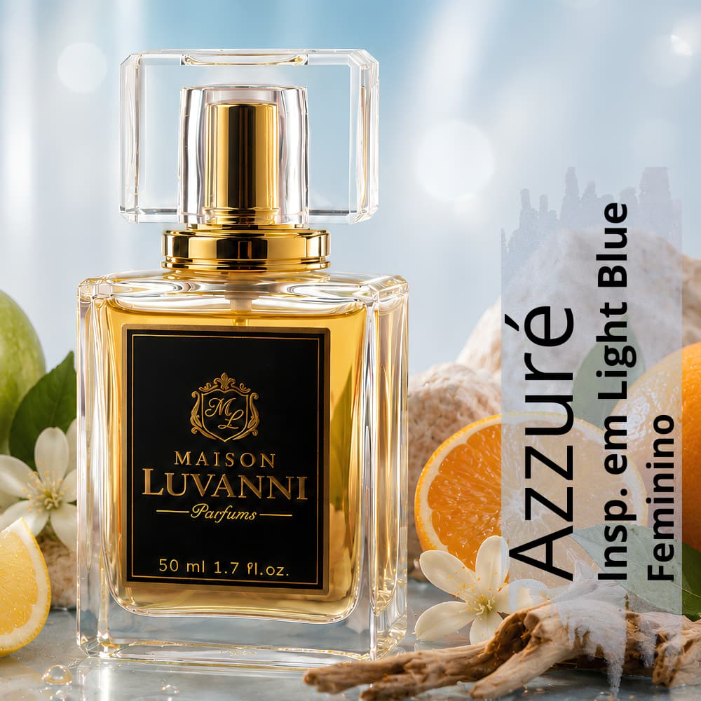 Perfume Feminino Azzuré 50ml Maison Luvanni | Inspirado em Importados | Contratipo | Alta Fixação