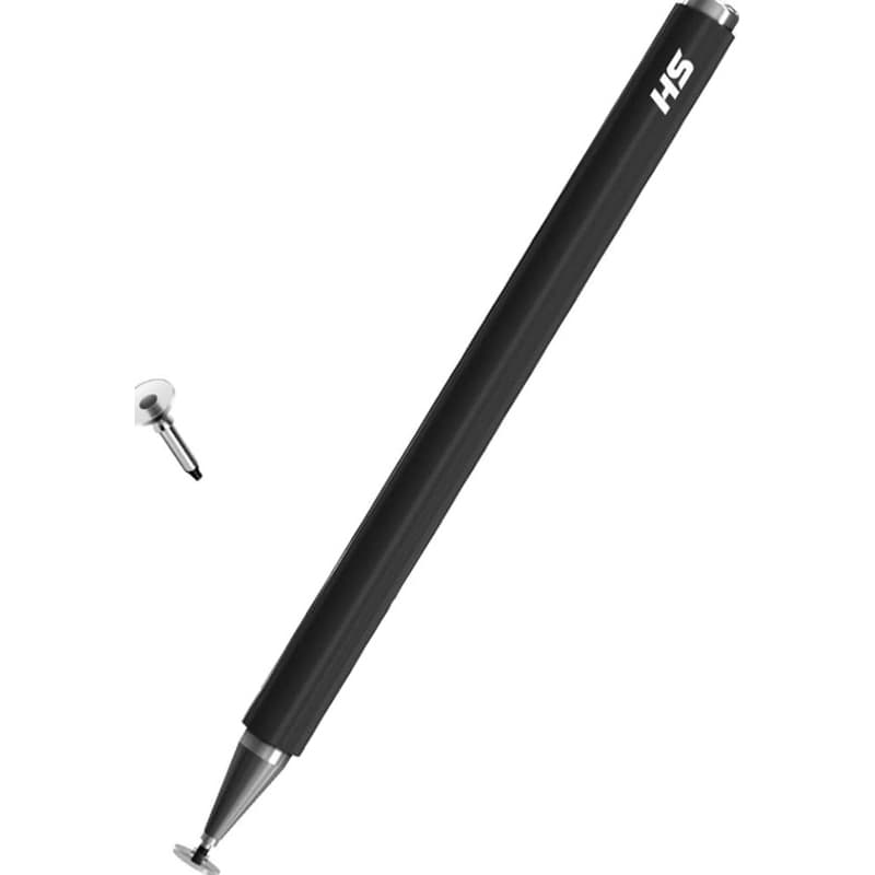 Caneta stylus capacitiva para telas touch (tablets, smartphones e notebooks) compatível com Apple, Samsung, Xiaomi, etc
