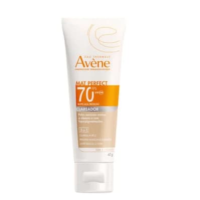 Protetor Solar Avène Mat Perfect Fluido Clareador Fps 70 40g - Tom 1 claro