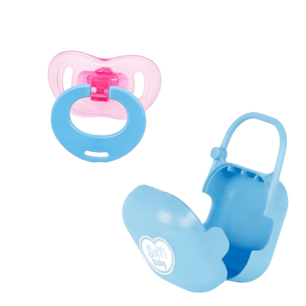 Kit Baby Soffi Chupeta + Porta Chupeta P/ Bonecas - Cotiplas
