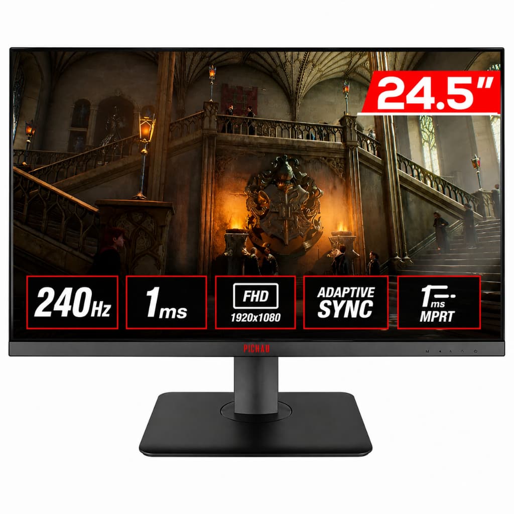 Monitor Gamer Pichau Centauri Crs24 24.5 240Hz 1ms IPS FreeSync HDMI/DP