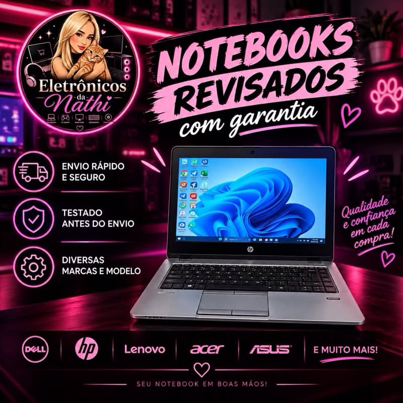 Notebooks Usados Revisados e com garantia | diversos modelos