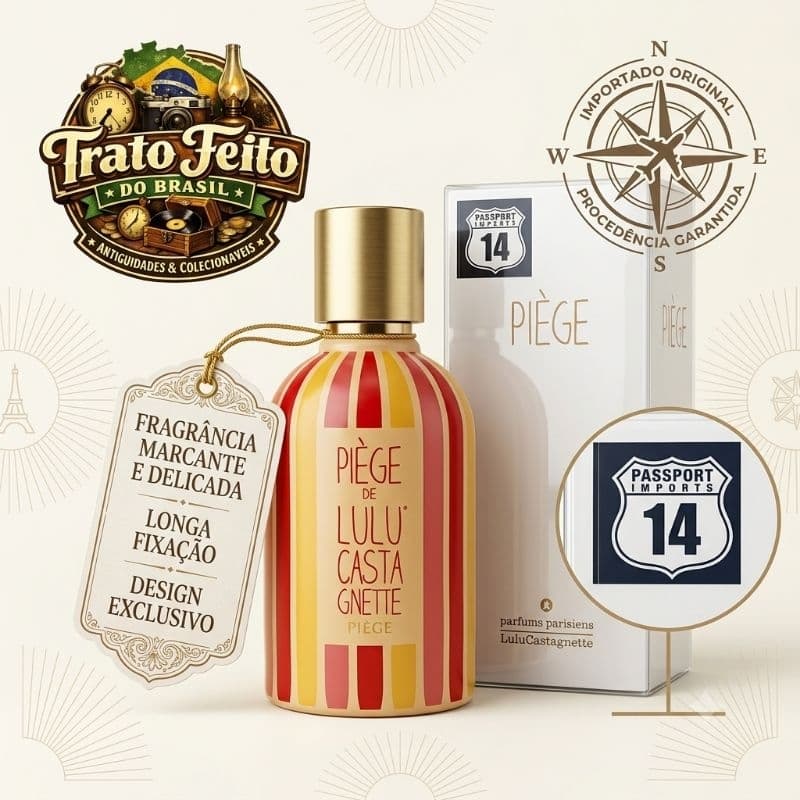 Perfume Feminino Piège De Lulu Castagnette Eau De Parfum 100ml - Importado