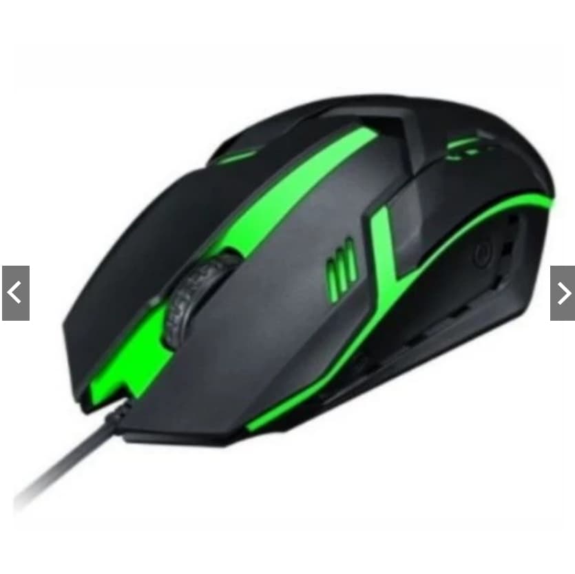 Mouses Gamer RGB LED Com Fio Para Jogos, Trabalho e Escritório - Para PC e Notebook