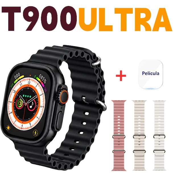 Novo 2026 T900 Ultra Série 11 Smartwatch Relógio Inteligente Bluetooth Chamadas Bluetooth Tela Ultra HD Monitoramento