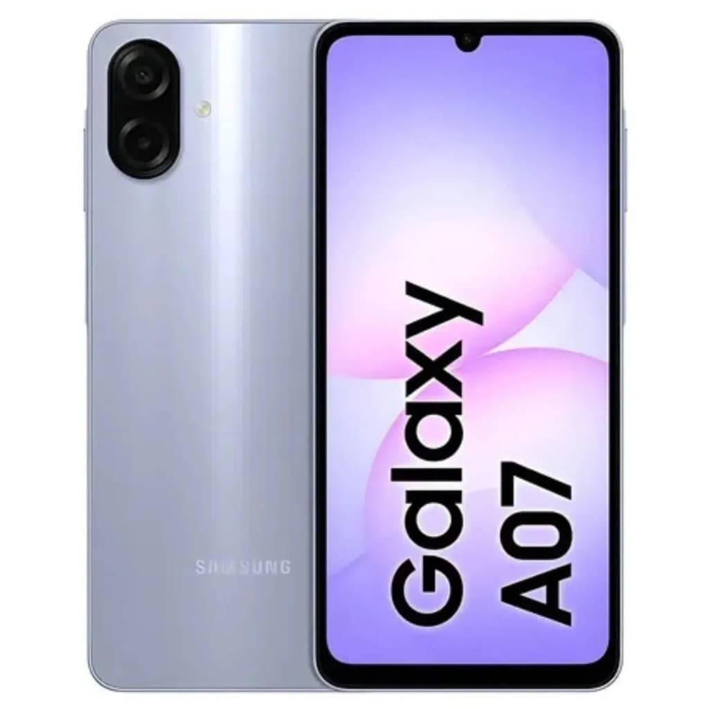 Smartphone Samsung Galaxy A07 4G, 256gb, 8gb Ram, Câmera Dupla De 50mp, Tela De 6.7 , Ip54 - Violeta