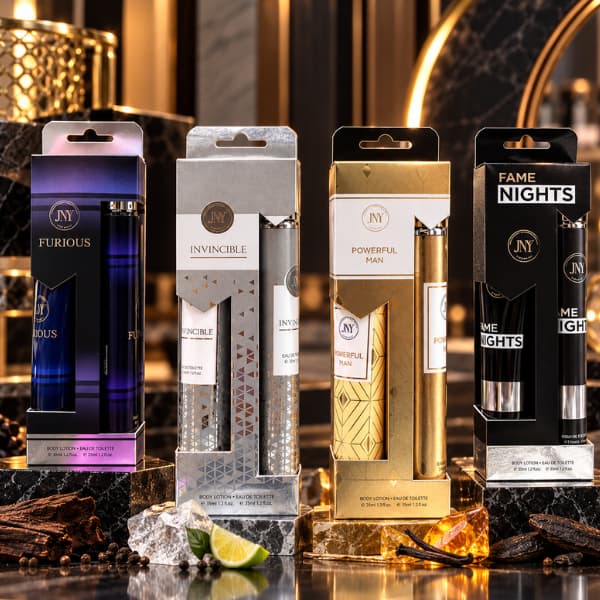 KIT DE PERFUME MASCULINO- IMPORTADO-PERFUME +CREME 35ML