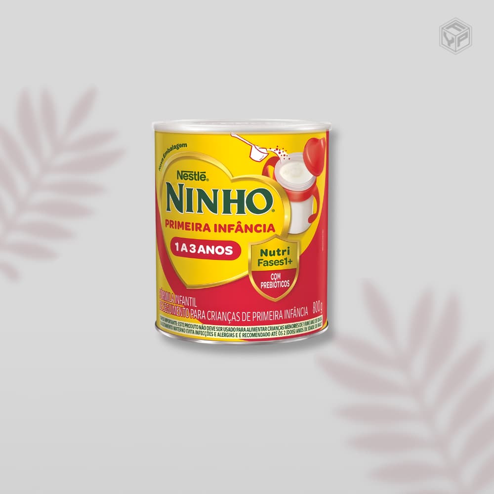 Fórmula Infantil Ninho Fases 1+ 800g Primeira Infância 1 a 3 Anos