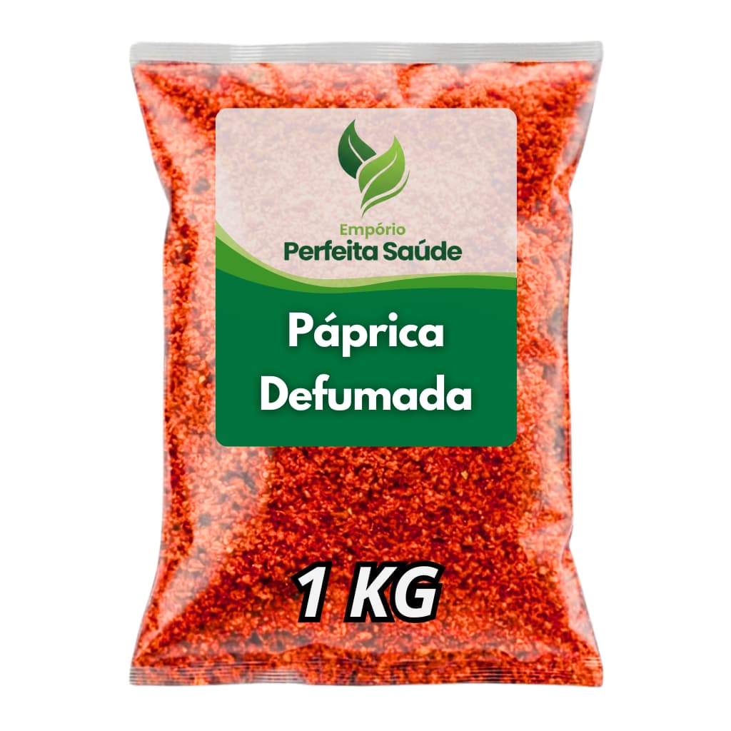 Páprica Defumada Pó 100% Puro Natural