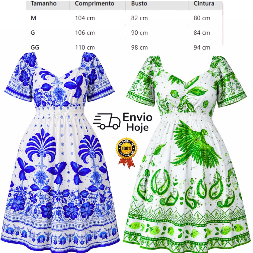 Vestido curto Feminino Midi Estampado Boho Chic com Babados – Elegância e Conforto vestido verão 2026,