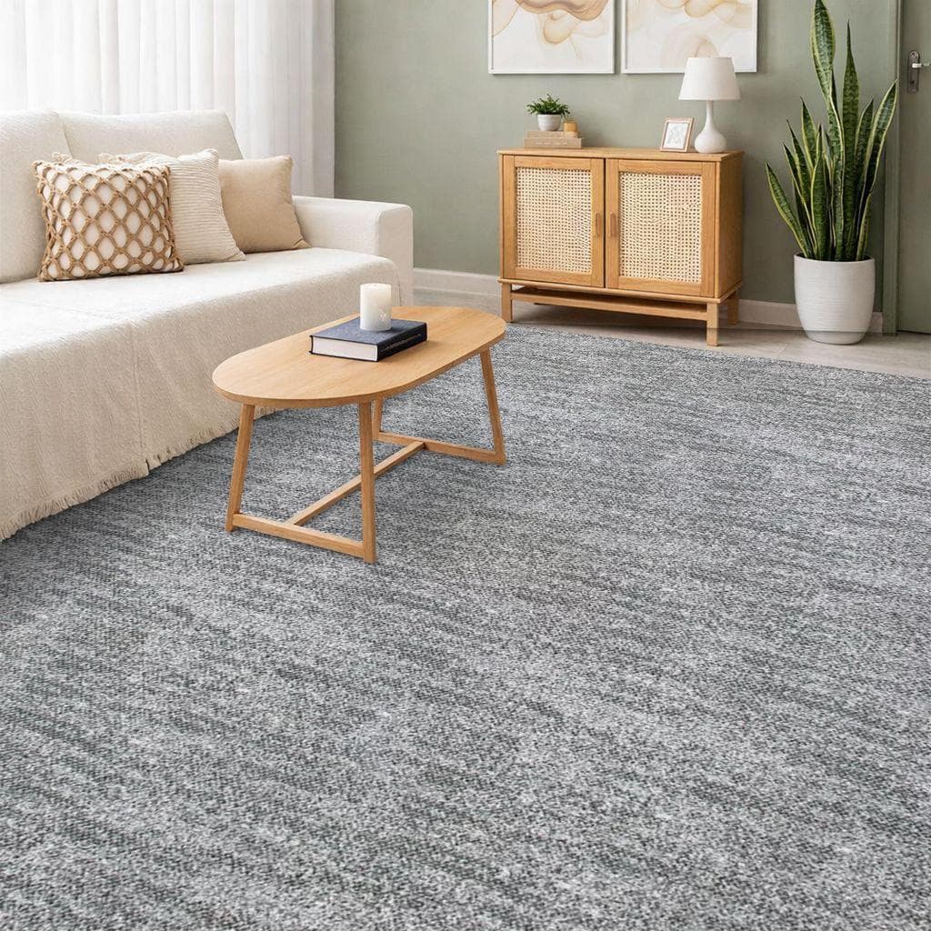 Tapete De Sala Antiderrapante Tenerife 2,00 X 3,50 Preto