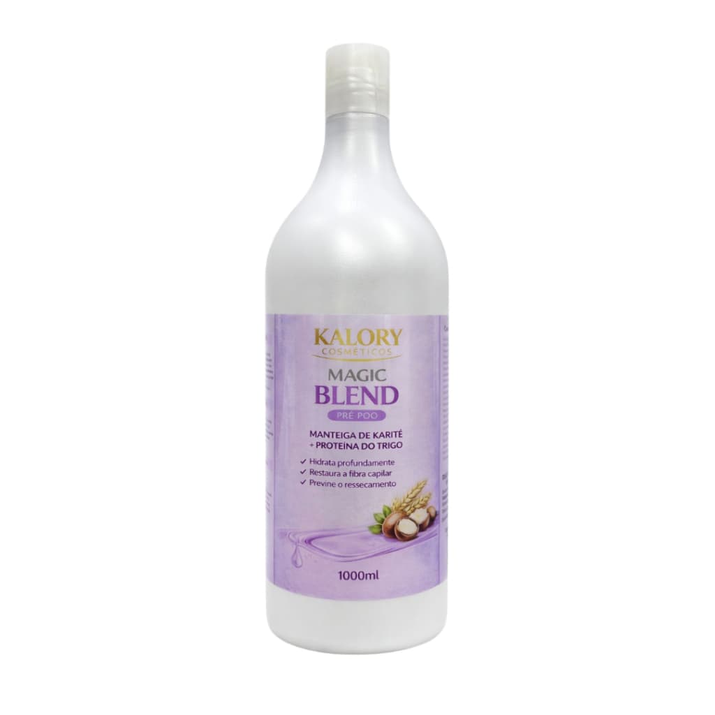 Pré Shampoo Hidratante 1L Pré Poo Proteção Contra Ressecamento