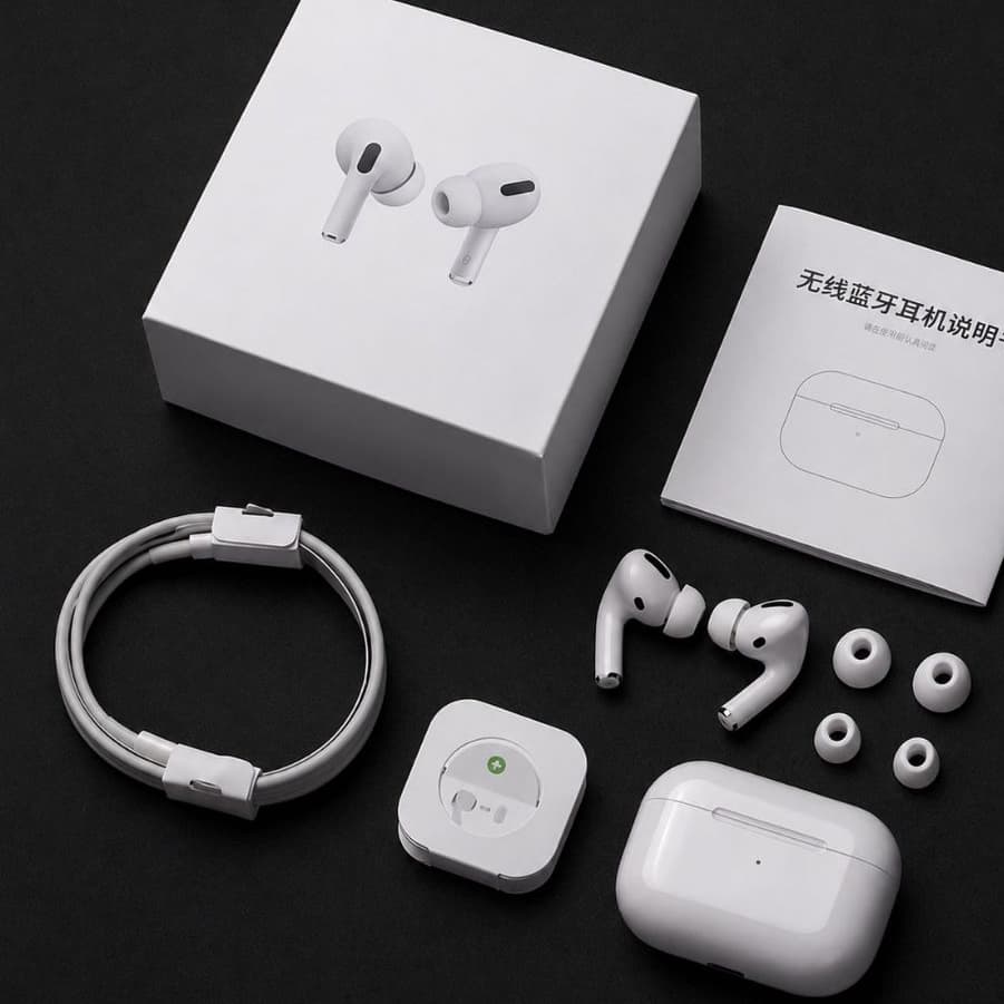 Fone de Ouvido Sem Fio Airs PRO 3 Com Cancelamento De Ruído Bluetooth Pop-Up para iOS e Android
