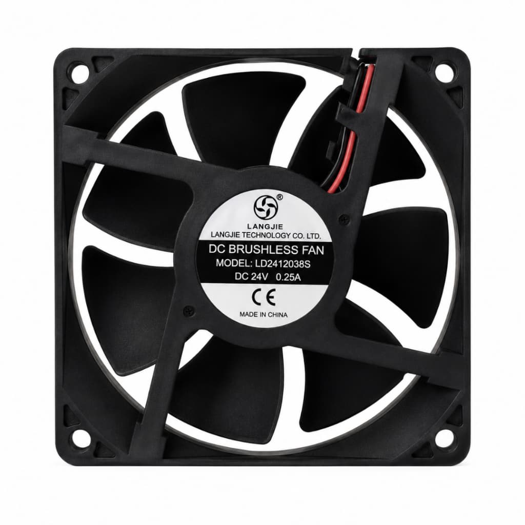 Microventilador Cooler Ventoinha 120x120x38 Dc 24v 0.25a