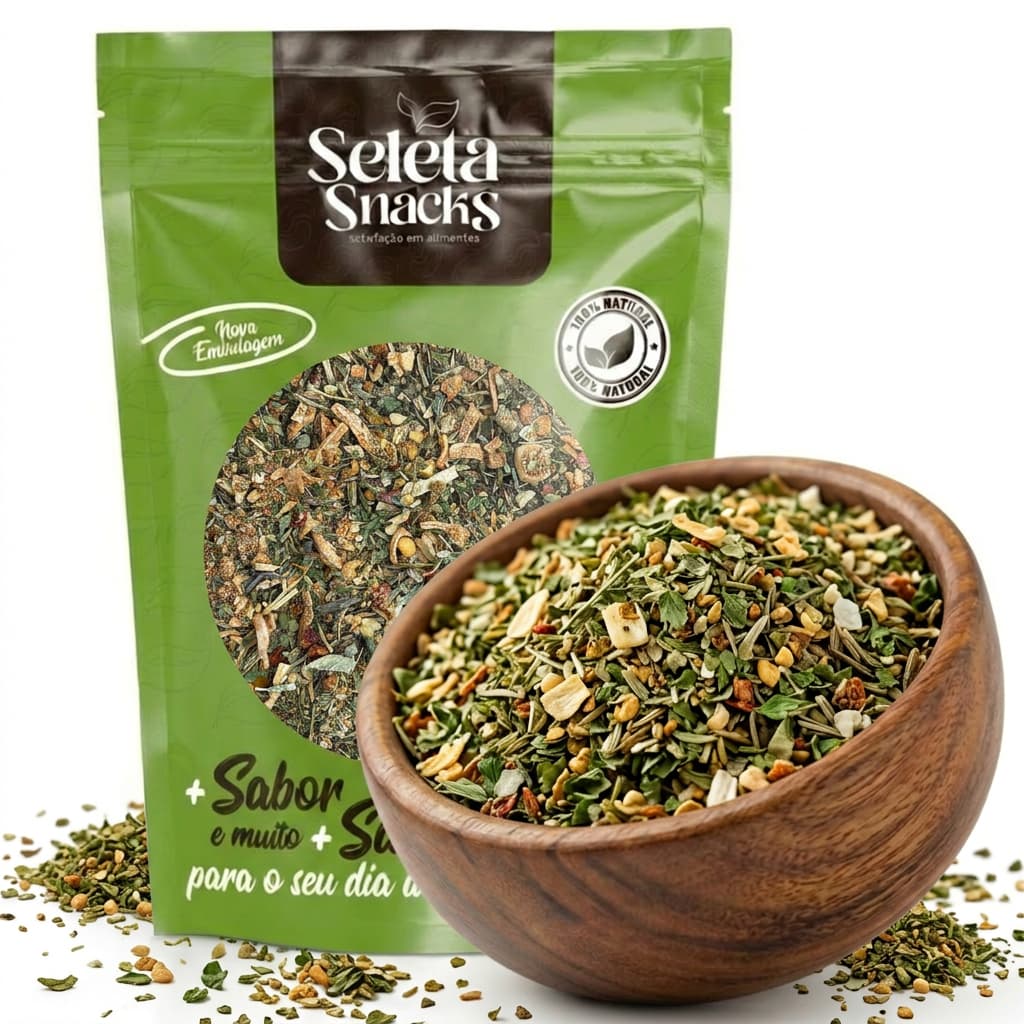 Chimichurri Sem Pimenta 1kg Tempero Seleta Snacks